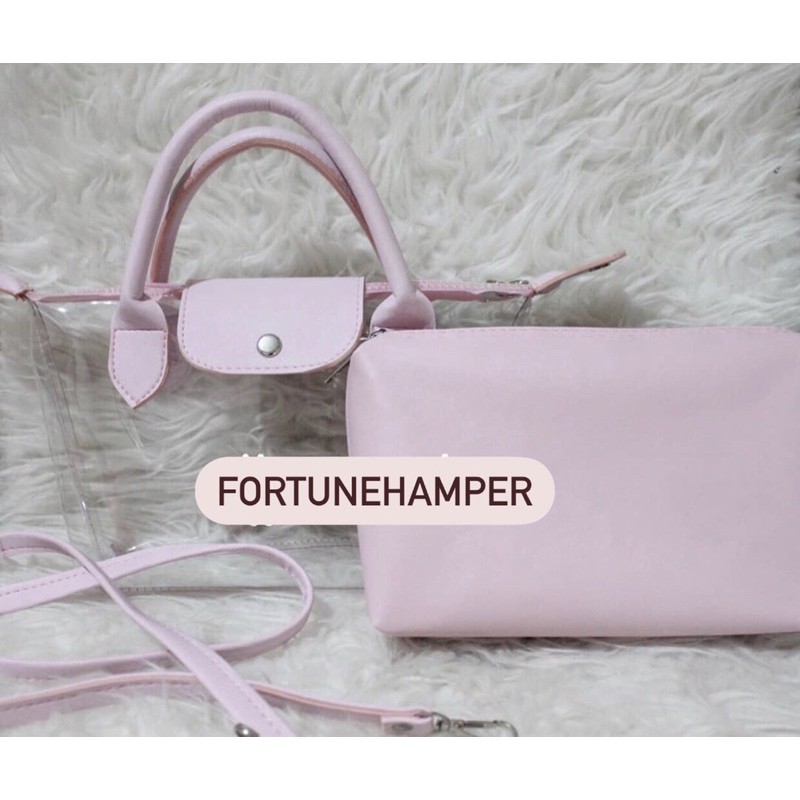 

Tas Longhcamp Mini Transparan Hamper / Souvenir