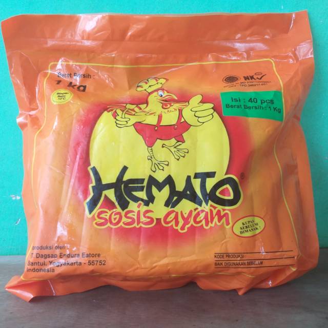 

Sosis ayam hemato 1kg