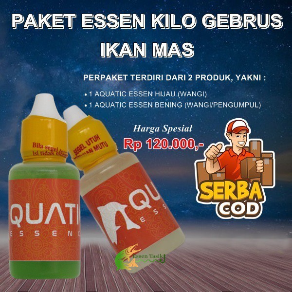Paket Essen Ikan Mas Kilo Gebrus / Harian Aquatic Essen