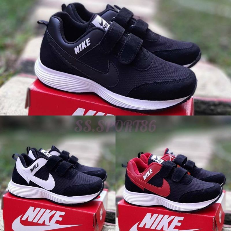 SEPATU ANAK LAKI-LAKI NIKE TABUNG PEREKAT SIZE 33-37