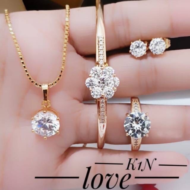 Set xuping murah titanium 24k