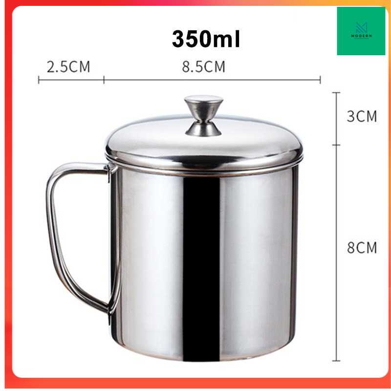 TD-DA YOMDID Gelas Susu Kopi Teh Bir Mug Drinkware Stainless Steel - HH-8604