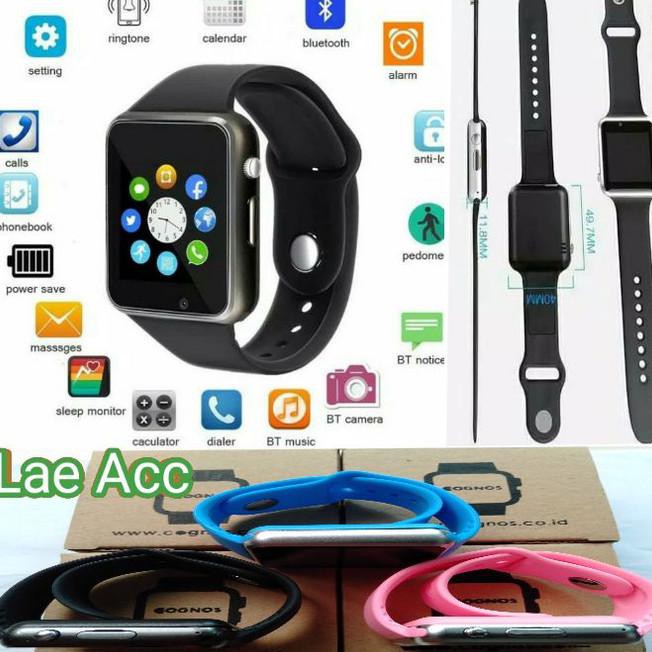 ❗❗ LARIS SMART WATCH❗❗Q SMART WATCH A1 JAM TANGAN PINTAR HP ANDROID SIM CARD ORIGINAL COGNOS