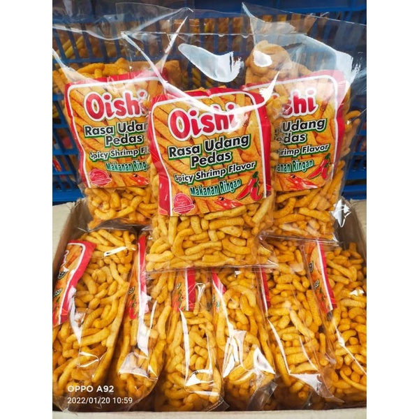 

Oishi udang pedas 250gr