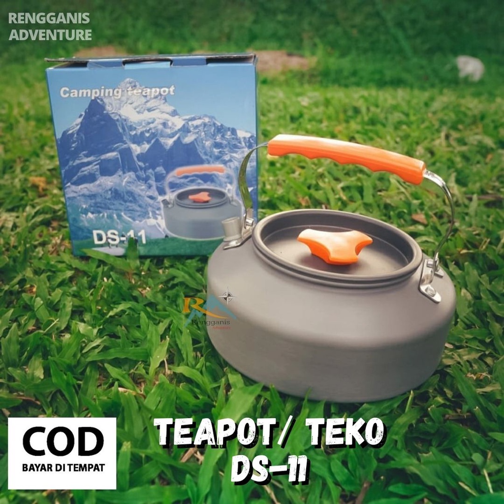 Teko DS 11 Teapot Kettle 1 LITER Kettle DHAULAGIRI 1,2 Liter Alat Masak Camping