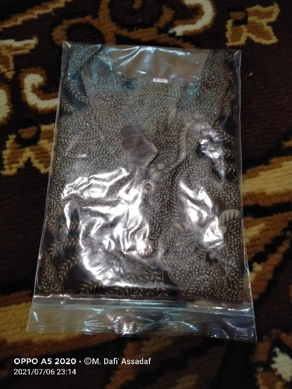 Kemeja Batik Anak Dan Ayah Batik Modern Lengan Pendek By Little Batik, Sidoasih Kerang Kenari