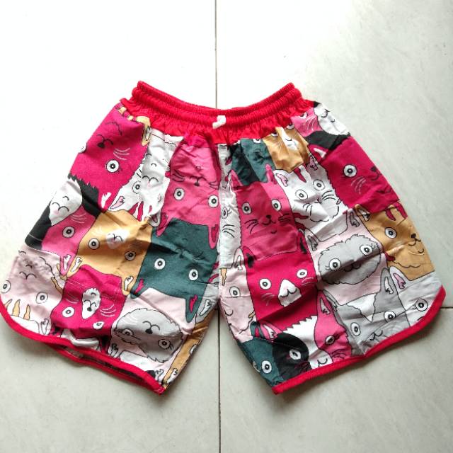 Summer Pants fit to L / (REMAJA) Celana Pendek Wanita Pantai Short Mini Harian / celanapendek Adem