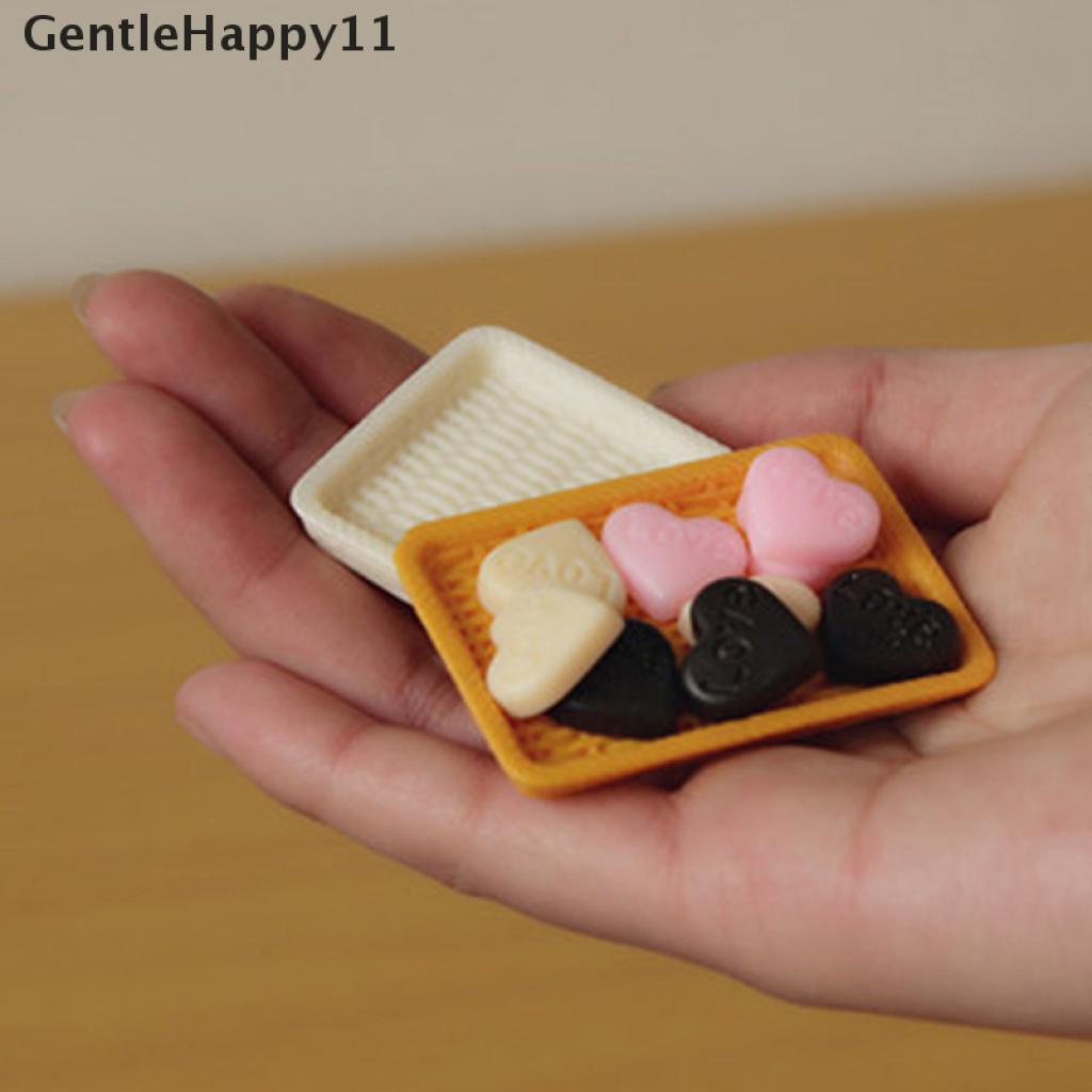 Gentlehappy 5pcs / Set Mainan Miniatur Roti Untuk Aksesoris Dapur Rumah Boneka