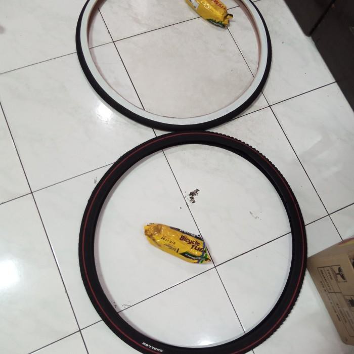 1 SET BAN 26 X 1 38 LUAR  DALAM SWALLOW SEPEDA JENGKI  JEPANG BALAP