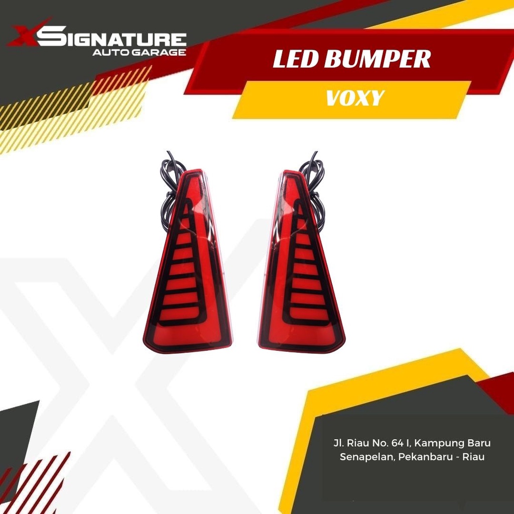LED BUMPER / LED MATA KUCING VOXY 3 FUNGSI