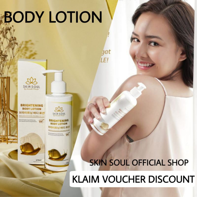 SKIN SOUL- Skinsoul BRIGHTENING BODY LOTION BY AMANDA