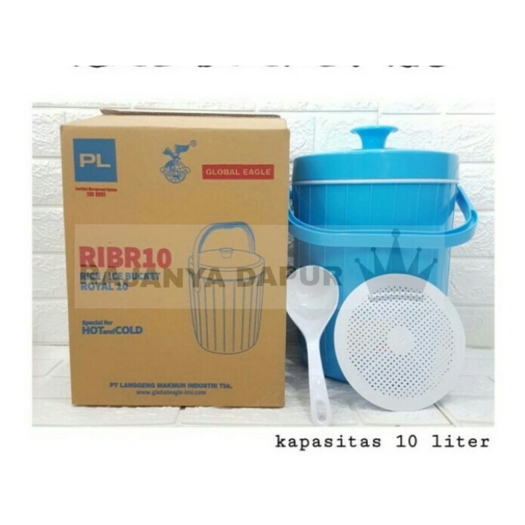 Termos nasi dan air 10 liter eagle -  Ice Bucket - Rice Bucket - Termos Nasi - Termos Es -rice bucke