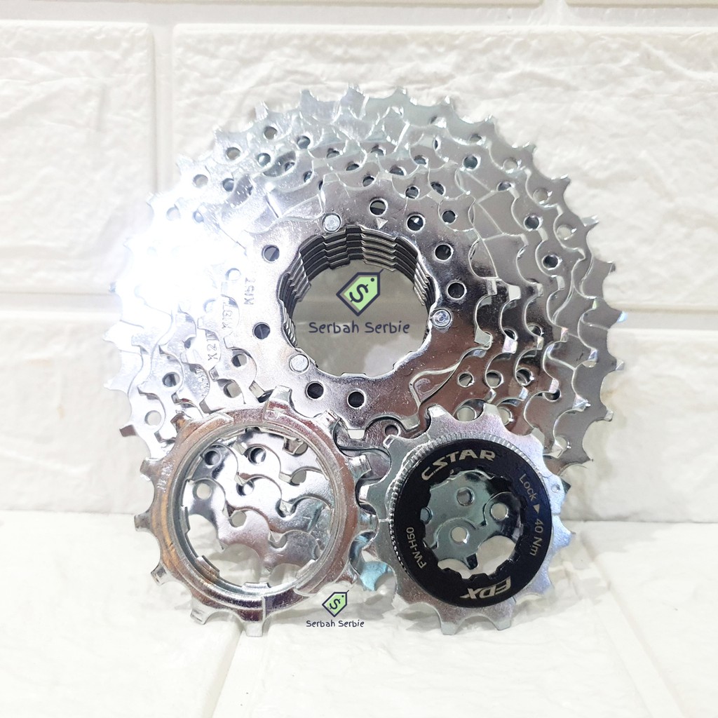 SPROCKET CASSETTE 8 9 SUSUN MULTI SPEED FREEWHEEL SEPEDA SLOP DRAT ULIR GIR GEAR BIKE HUB FREEHUB