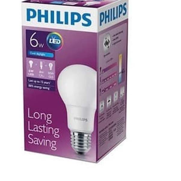 Produk Terbaru Bohlam LED Philips / Bohlam Philips / Lampu LED PHILIPS / Lampu Philips LED Bulb 6W -