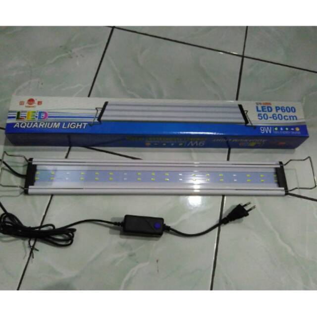  Lampu  LED aquarium  untuk  aquascape taning louhan 