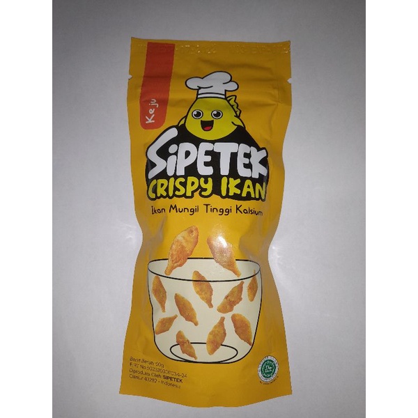 

Sipetek Crispy Ikan rasa Keju