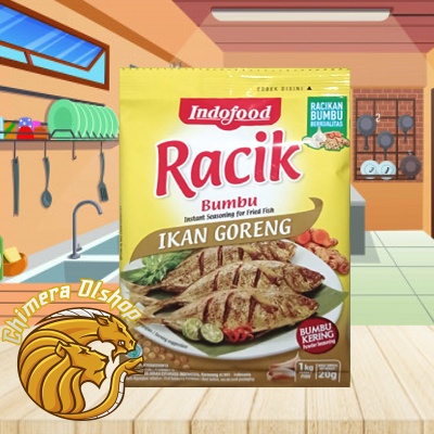 

Indofood Bumbu Instant Penyedap Rasa Racik Ikan Goreng 1 pcs bungkus sachet