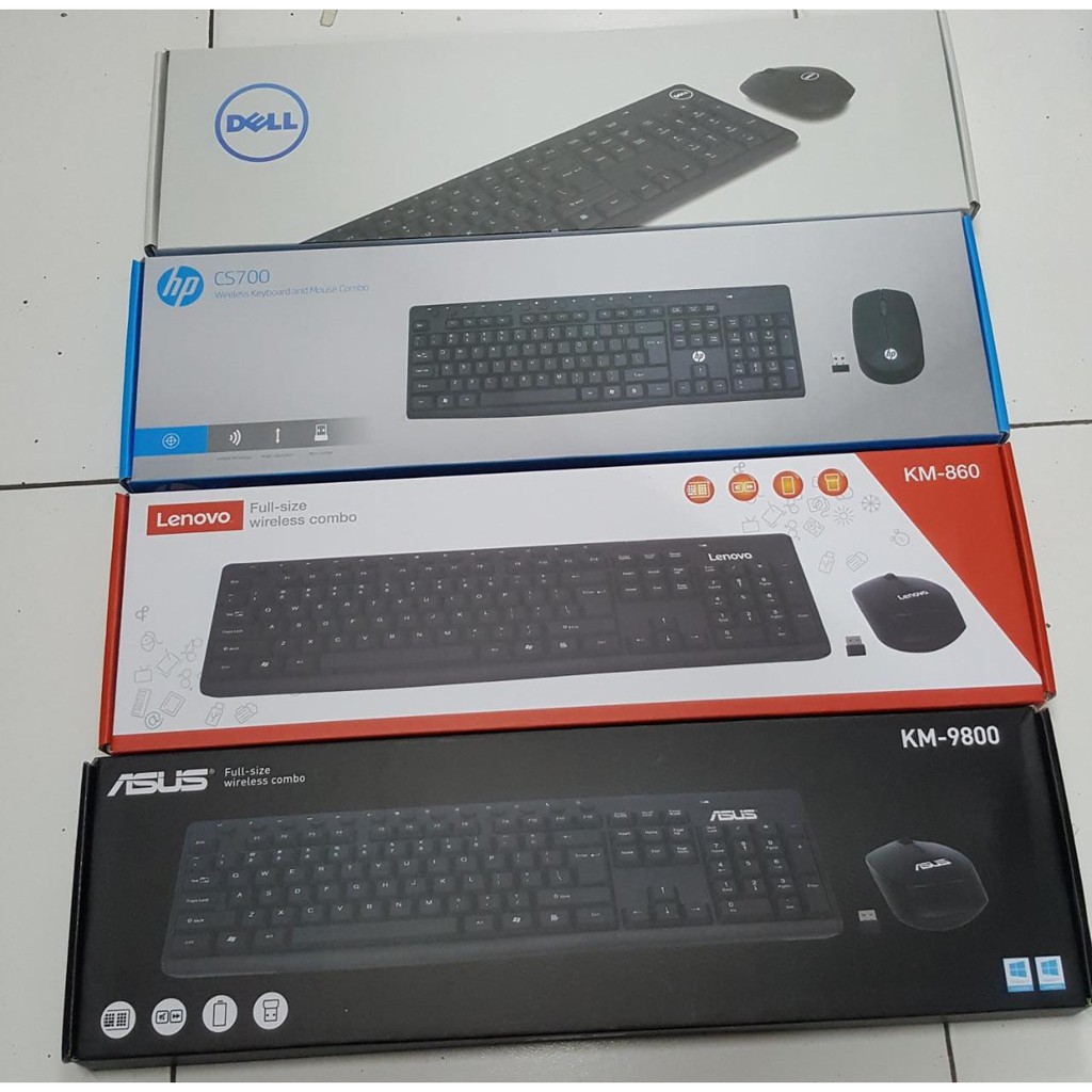 Wireless Keyboard and Mouse Combo / Wireless Keyboard and Mouse Lenovo , Dell , Hp , Acer , Asus