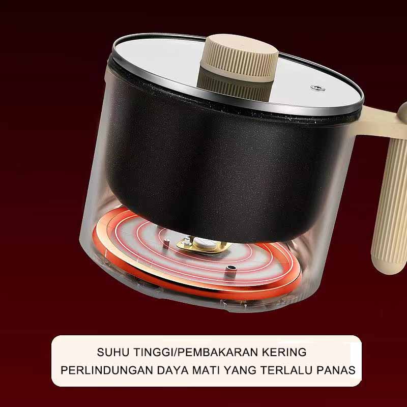 【Garansi 1 tahun】ADVANCE Panci Listrik 1.8L Low Watt Malas Asrama Panci Listrik Bisa Menanak Nasi