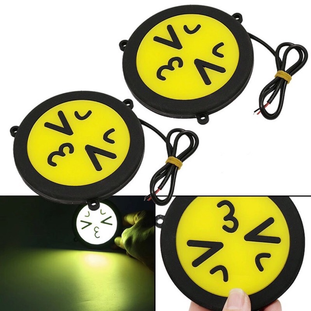 Drl Cob Emo Led Stiker Led Smile Car Stiker Led Lampu Emo R110 R111 R112 R113