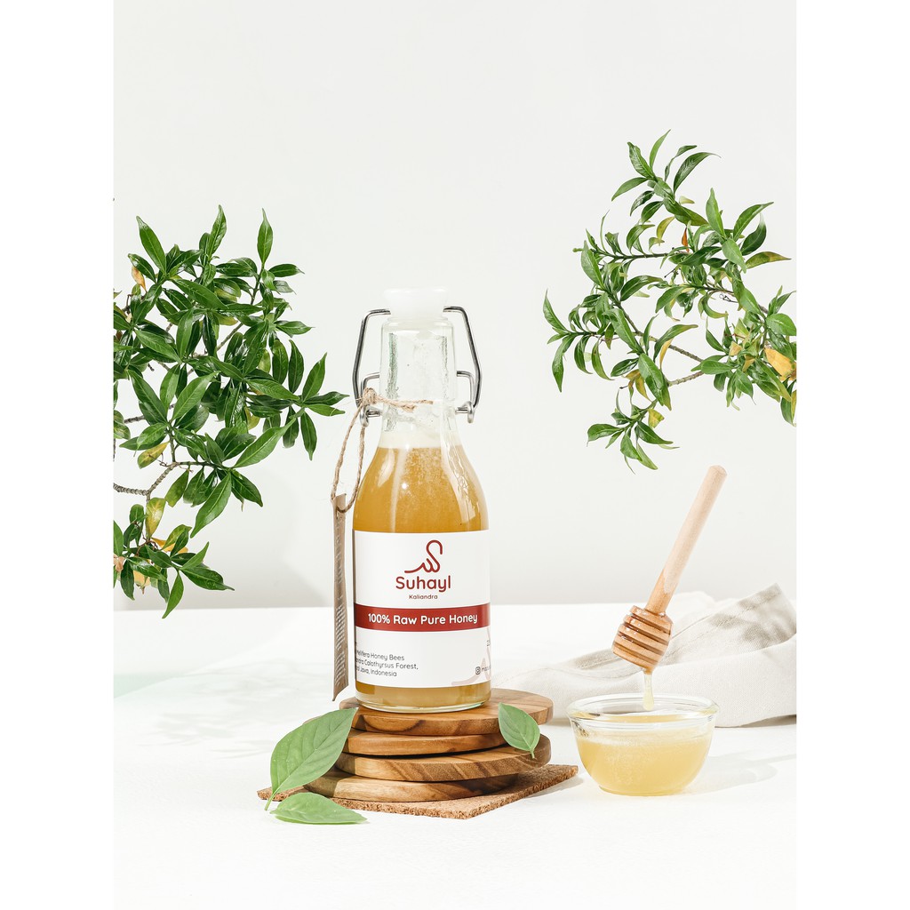 

madu murni suhayl kaliandra 225 g raw unprocessed
