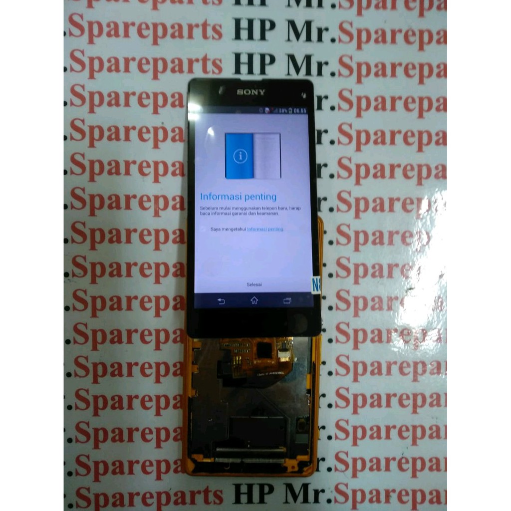 LCD TOUCHSCREEN SONY XPERIA Z1 MINI - Z1 COMPACT D5503 -S0-02F  SUDAH TESTED ORIGINAL