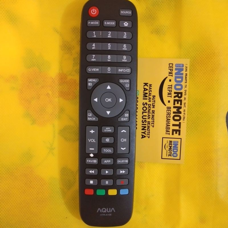 REMOTE TV AQUA HTR-A10E ORIGINAL