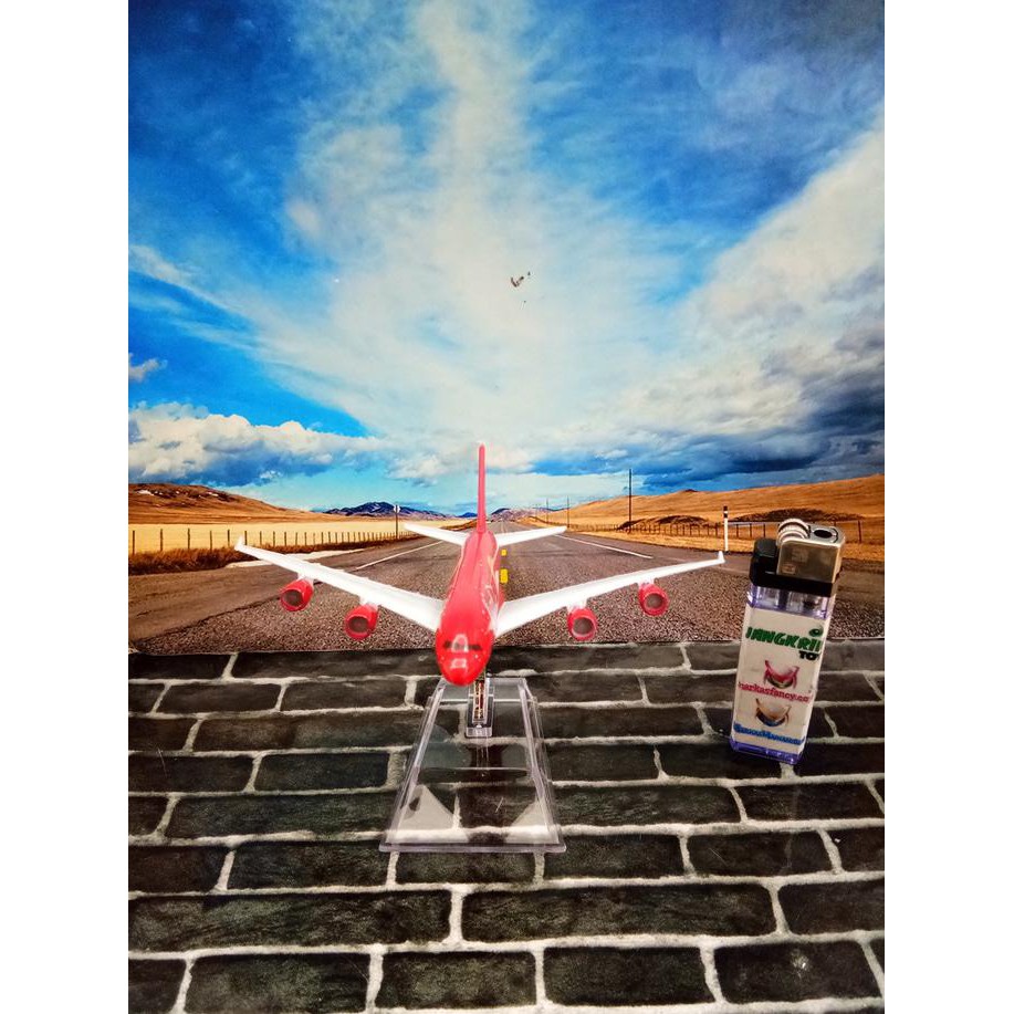 Unik Pajangan Diecast Miniatur Pesawat Coca Cola Berkualitas