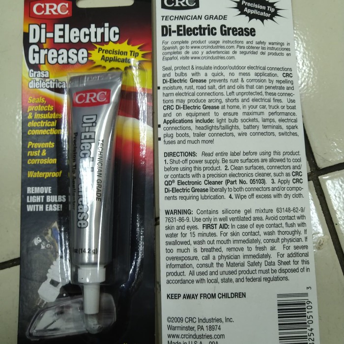 crc di-electric grease 05109 pelumas gemuk kelistrikan