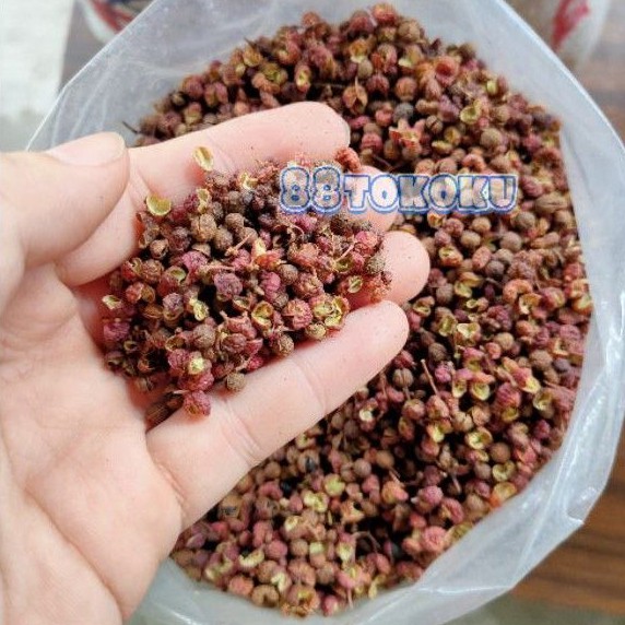 

Lada merah biji Mala Szechuan pepper sechuan hwa ciao hua jiao 100 gram