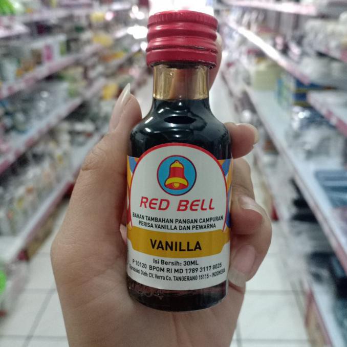 

BAHAN KUE REDBELL RED BELL PERISA VANILLA VANILA 30ML PERISA MAKANAN & MINUMAN