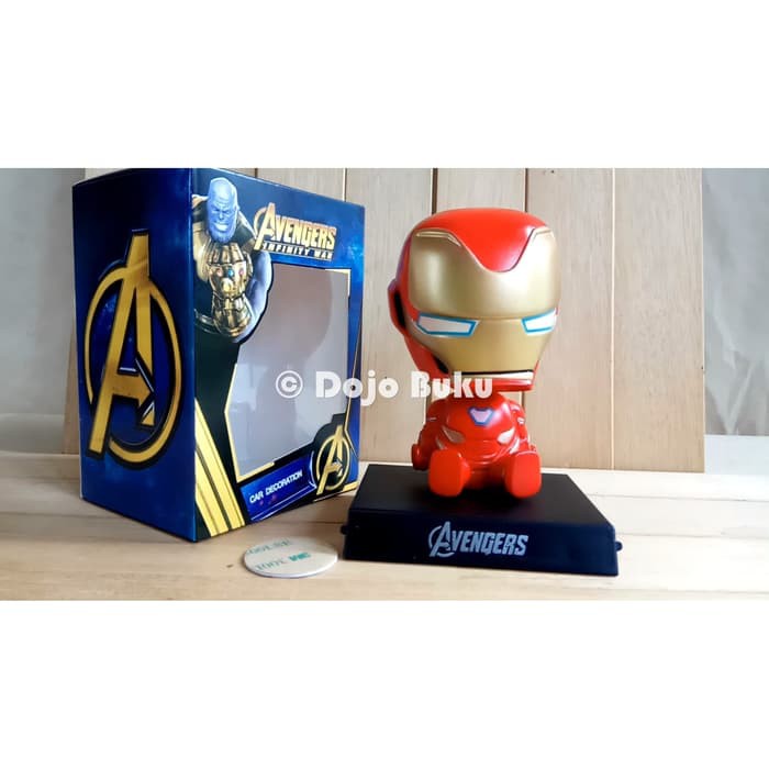 Iron Man Marvel Bobble Head Kepala Goyang