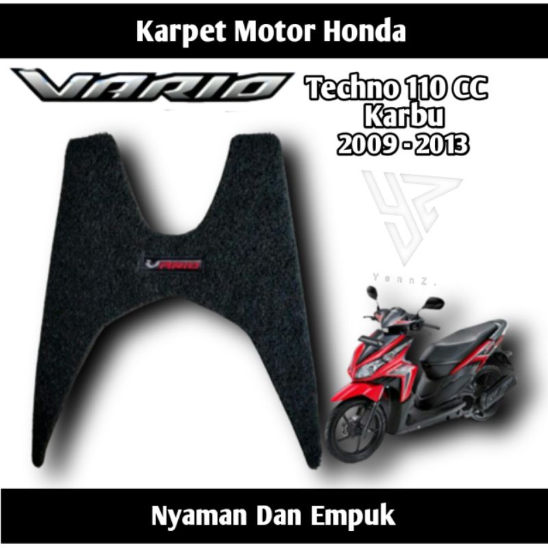 Karpet motor honda vario techno 110 karbu 2009/karpet vario techno 110 2010/karpet vario techno 110 