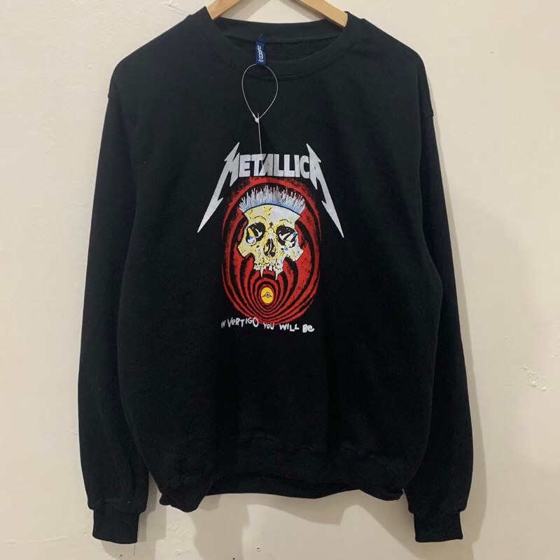 CREWNECK H&M METALLICA