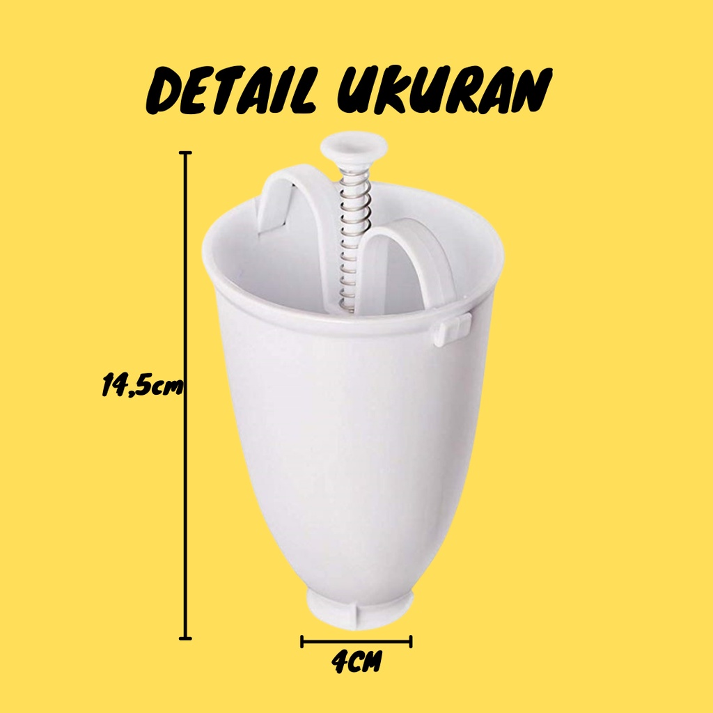 Cetakan Donat Bulat Cair Donut Maker Tool Bahan Plastik