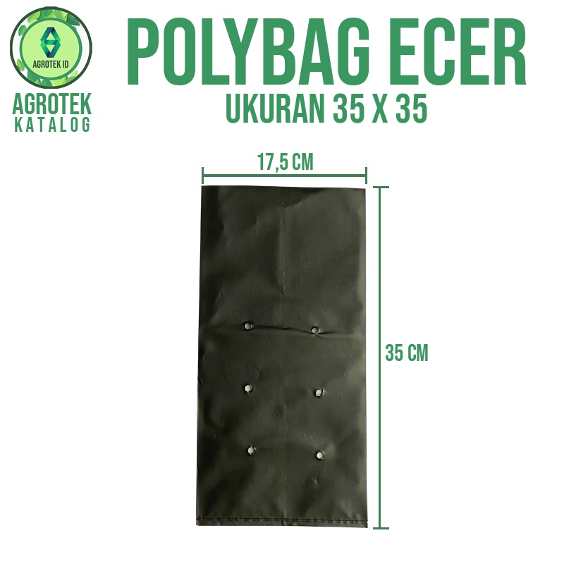 Polybag Ecer 35x35 Bijian