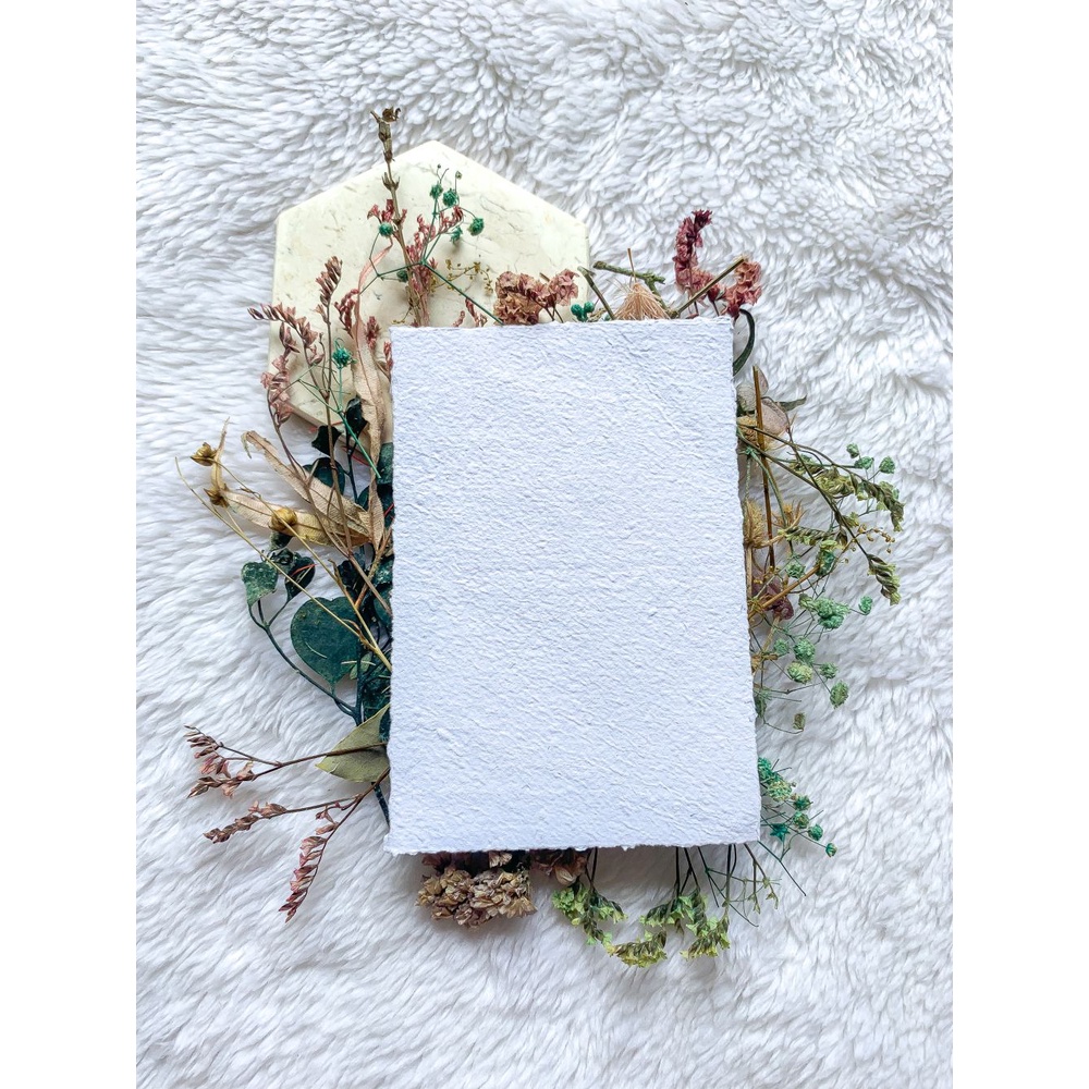 

SAKURA ARTWORK Recycled Paper A6 / Kertas Daur Ulang Dekorasi Journal Vintage
