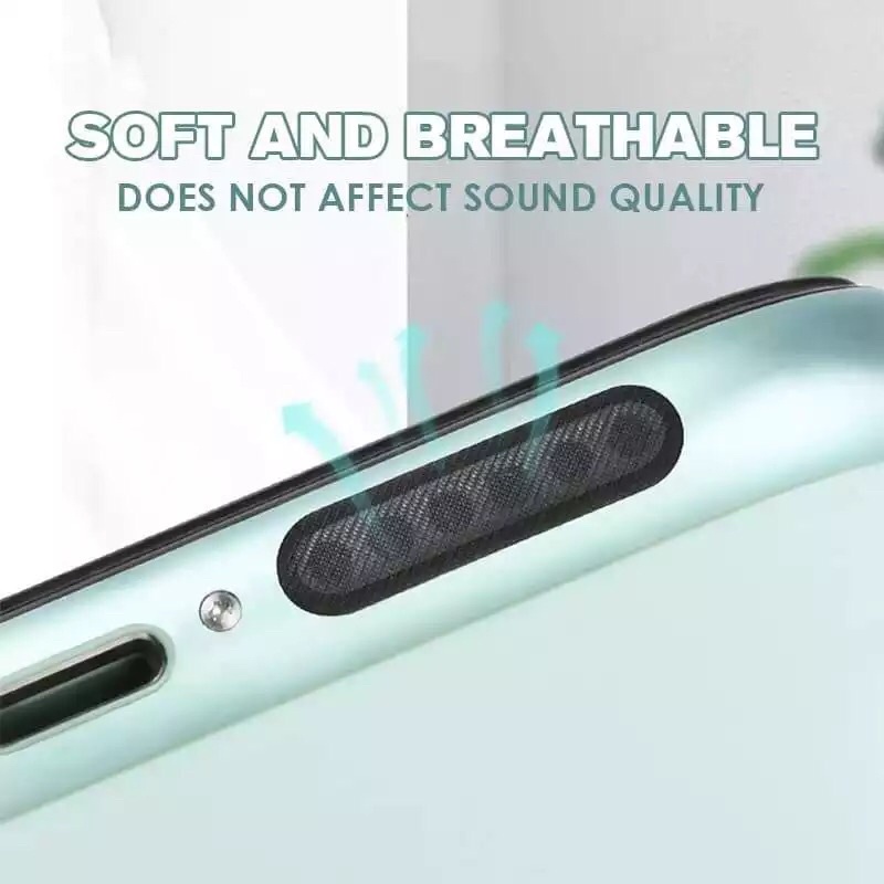 [2 PCS] Mobile Phone Dustproof Net Stickers Speaker Mesh Anti Dust Proof