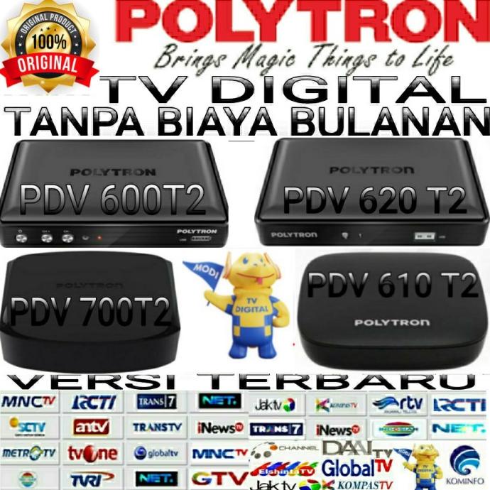 Polytron Dvb-T2 Pdv 600T2 Set Top Box