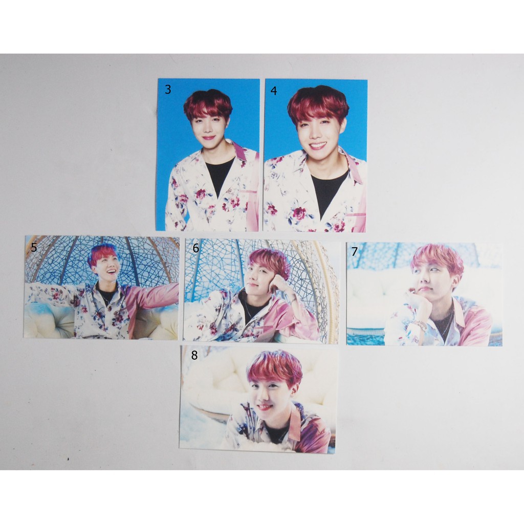 [sharing] BTS - WINGS TOUR Mini Photocard: j-hope