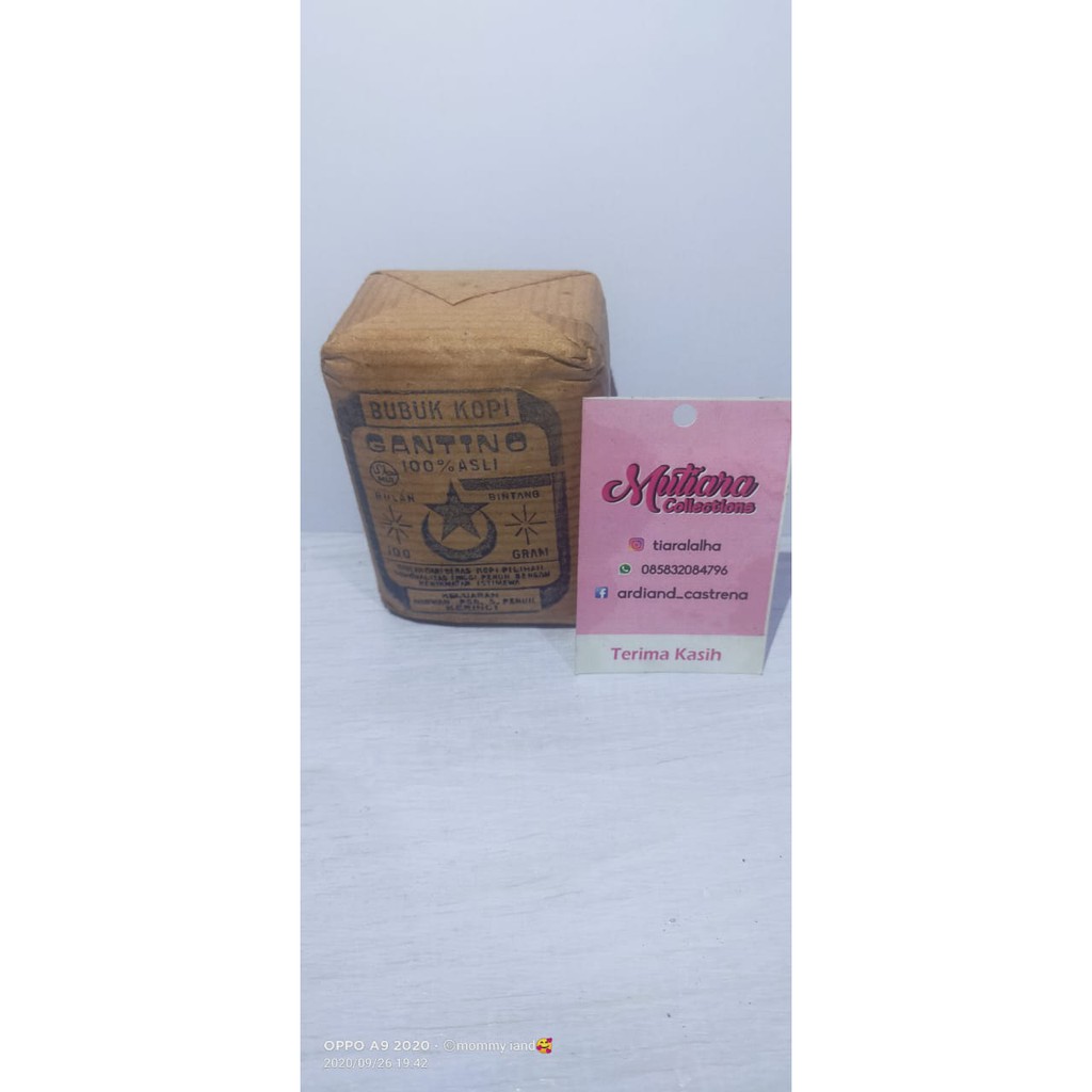 

KOPI KERINCI BUBUK KOPI KERINCI GANTINO SALAH SATU LEGEND COFFE 100 g