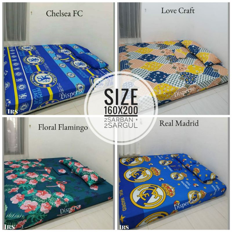 SPREI HOMEMADE 160x200 / SPREI HOMEMADE KARAKTER/SPREI HOMEMADE MOTIF/SPREI HOMEMADE MURAH