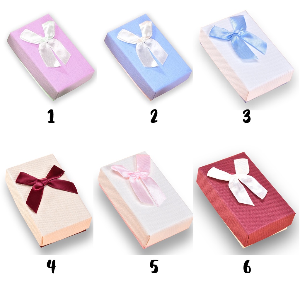 Jewelry Gift Box / Kotak Hadiah Tempat Perhiasan Cincin Anting G15