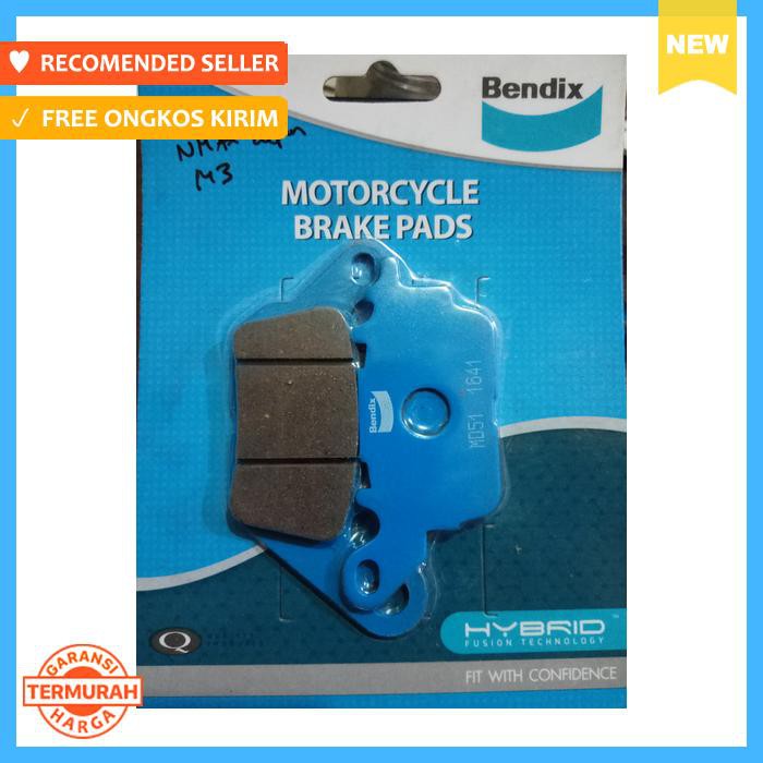 DISCPAD DEPAN NMAX AEROX M3 BENDIX KAMPAS REM