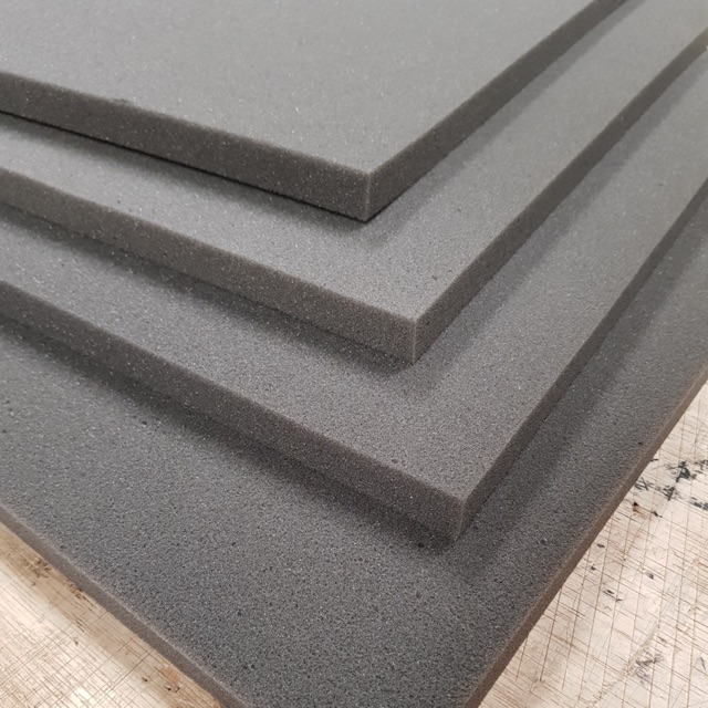 KHUSUS GOJEK Busa HS hitam abu density 20 untuk setrika lapisan jok kotak souvenir matras tidur