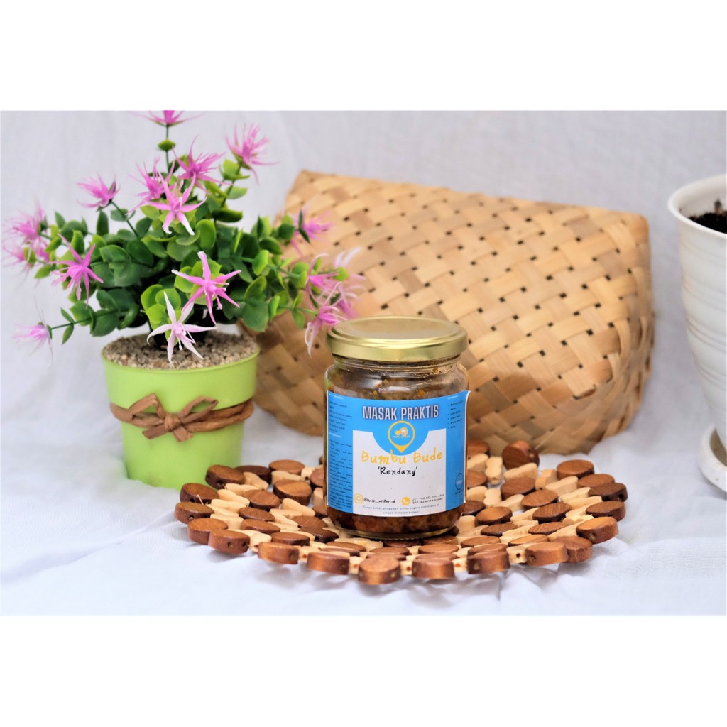 

Bumbu masakan praktis - BUMBU RENDANG by. nasiantar.id - kemasan 250gr