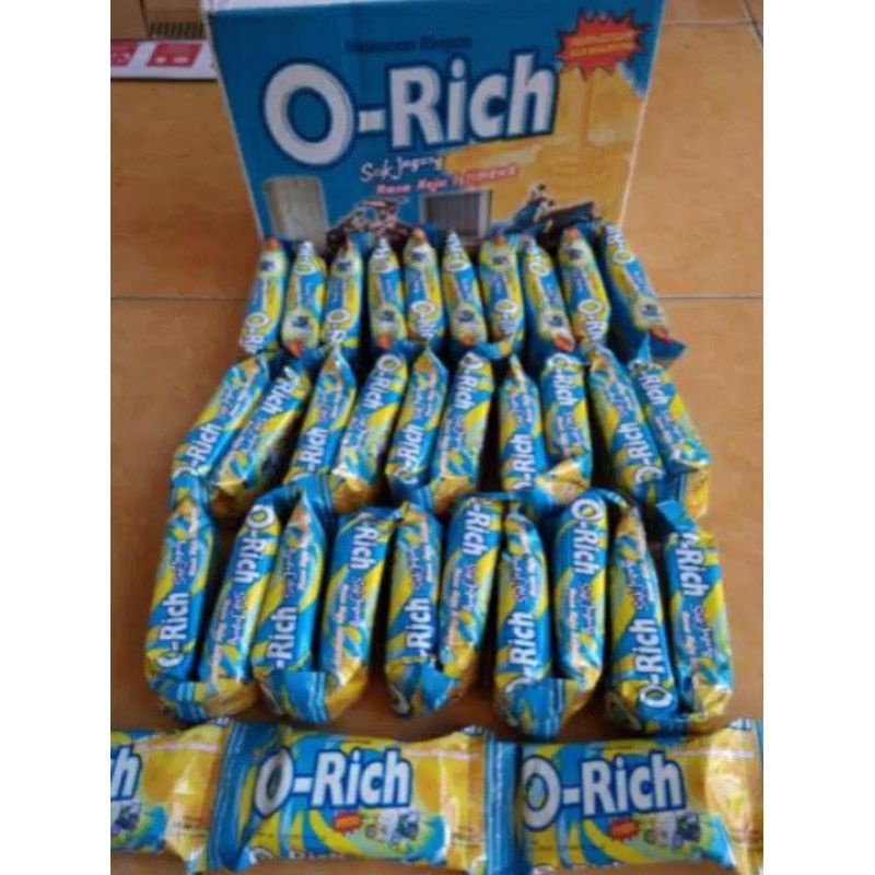 

O-Rich | Jajanan Warung | Ciki Berhadiah | Kemasan 2 Renceng 20 Bungkus