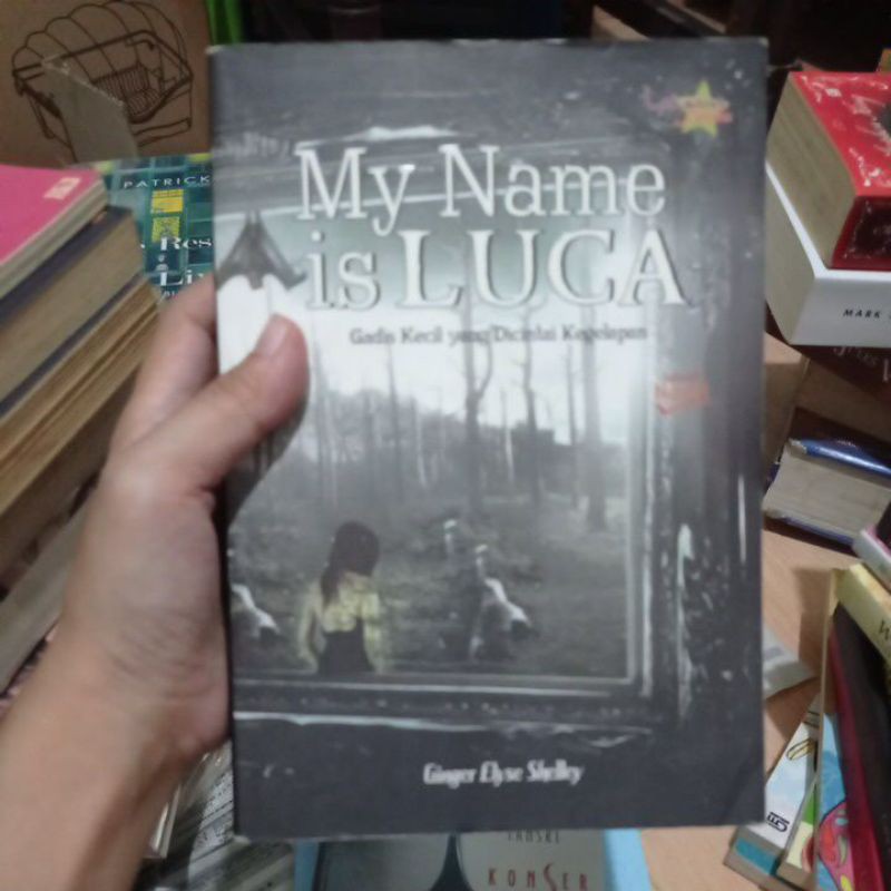 Preloved Novel My Name is Luca - Gadis Kecil yang Dicintai Kegelapan