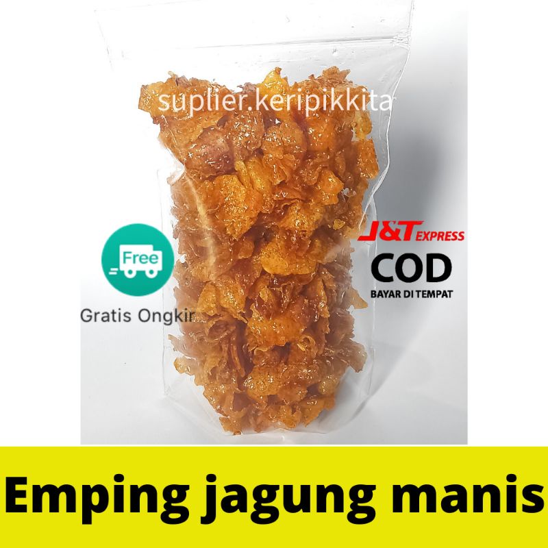 cemilan emping jagung manis | emping manis | jajanan | makanan ringan | snack | cemilan kita