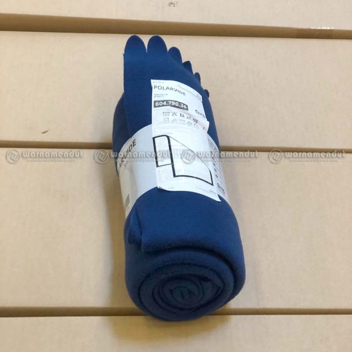 Selimut Dewasa WM IK6986 POLAR Selimut bahan Fleece Lembut ukuran 170x130cm warna abu - Biru(H6C3) S